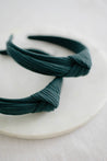 Deep Forest Rib Knit Headband