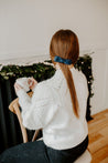Leather Bow Clip